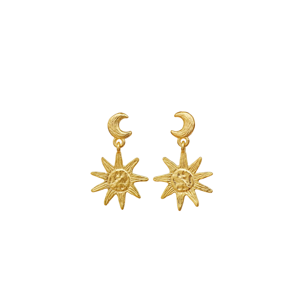 Cyra Earrings Gold Plated Silver