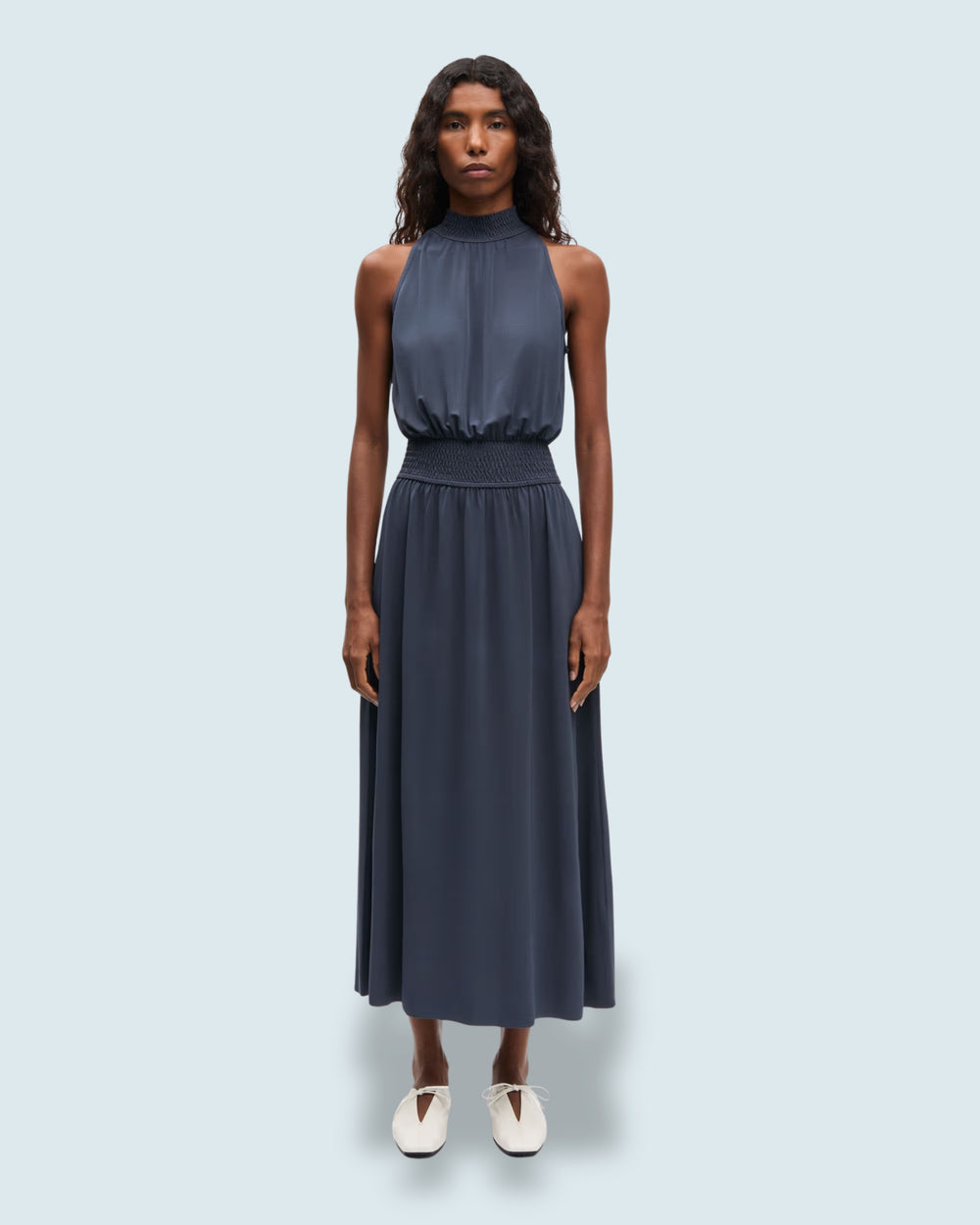 Saumi Dress 16113 Ombre Blue