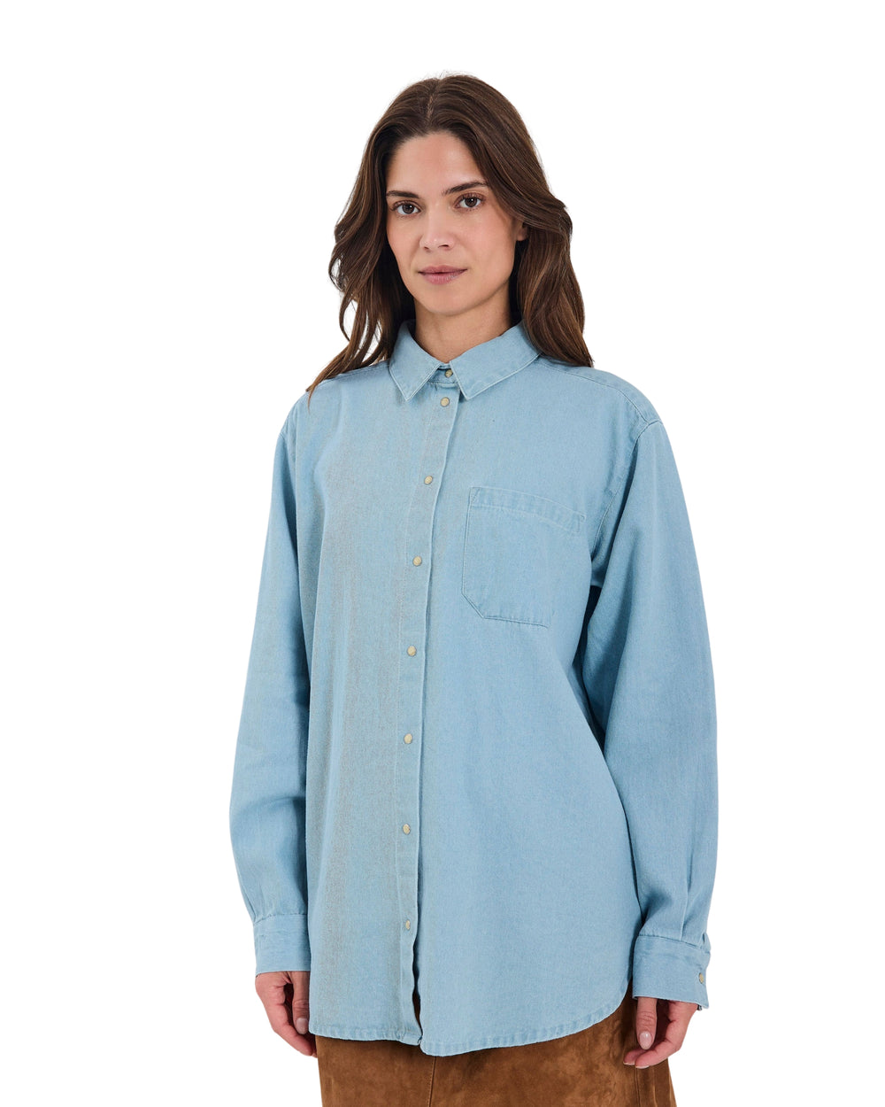 Drama Shirt Light Blue Denim