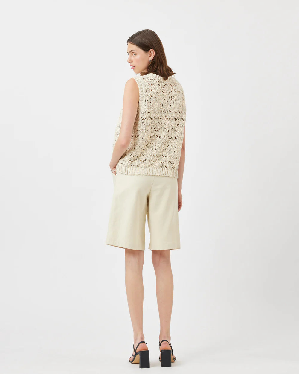 Minimum Esthelle 3028 Shorts Brown Rice - hvittrad.no