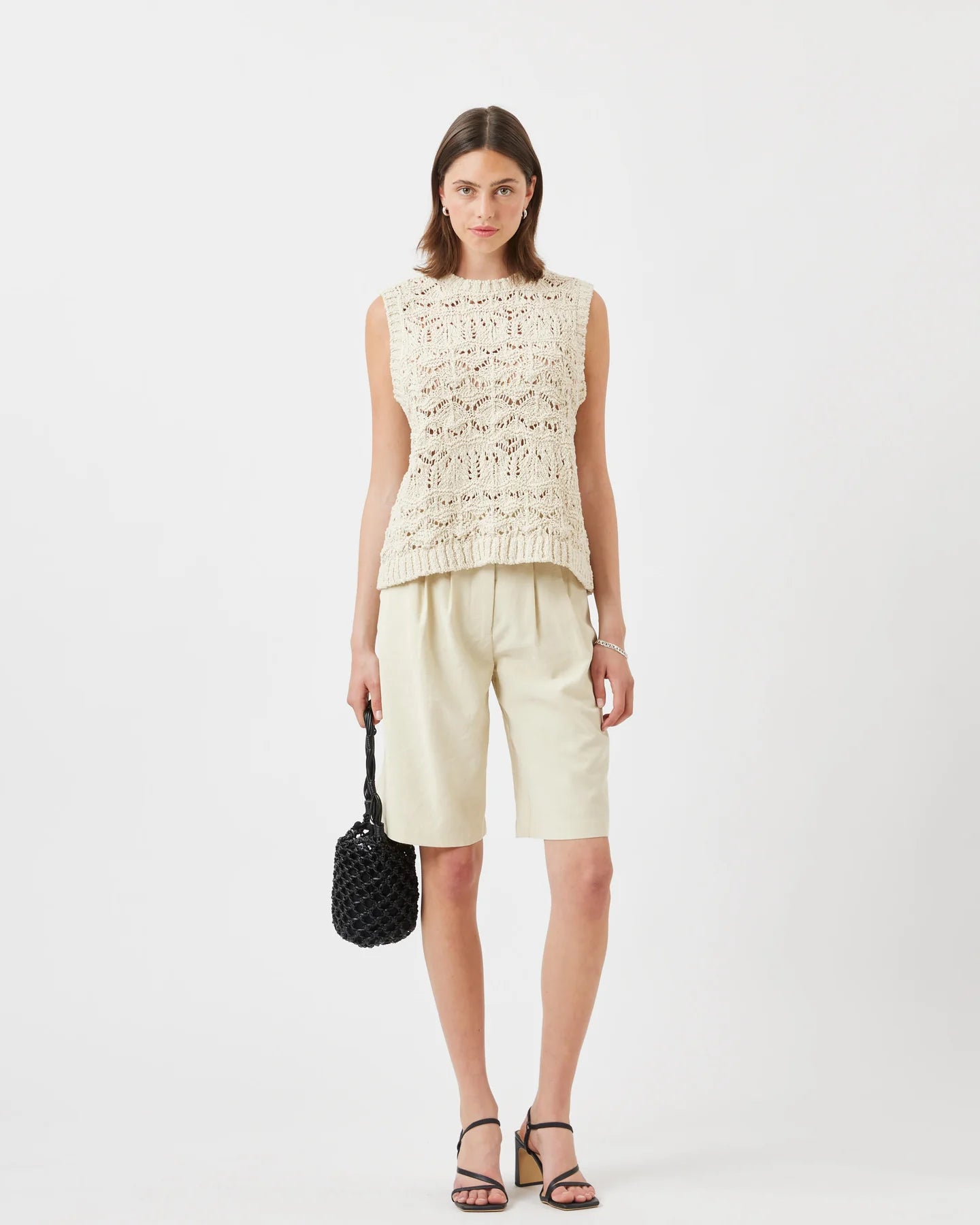 Minimum Esthelle 3028 Shorts Brown Rice - hvittrad.no