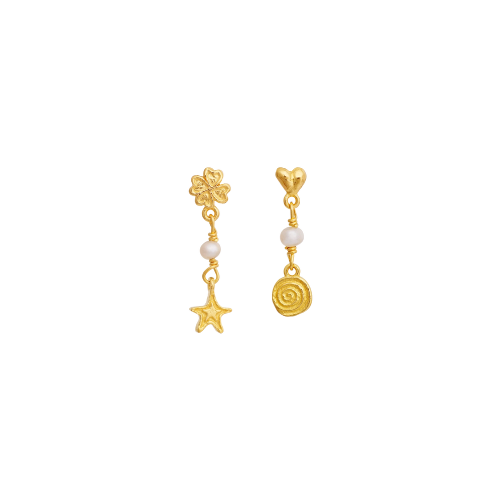 Evante Earrings Gold