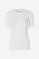 Samsøe Samsøe Saalexo T-Shirt 7542 White - hvittrad.no