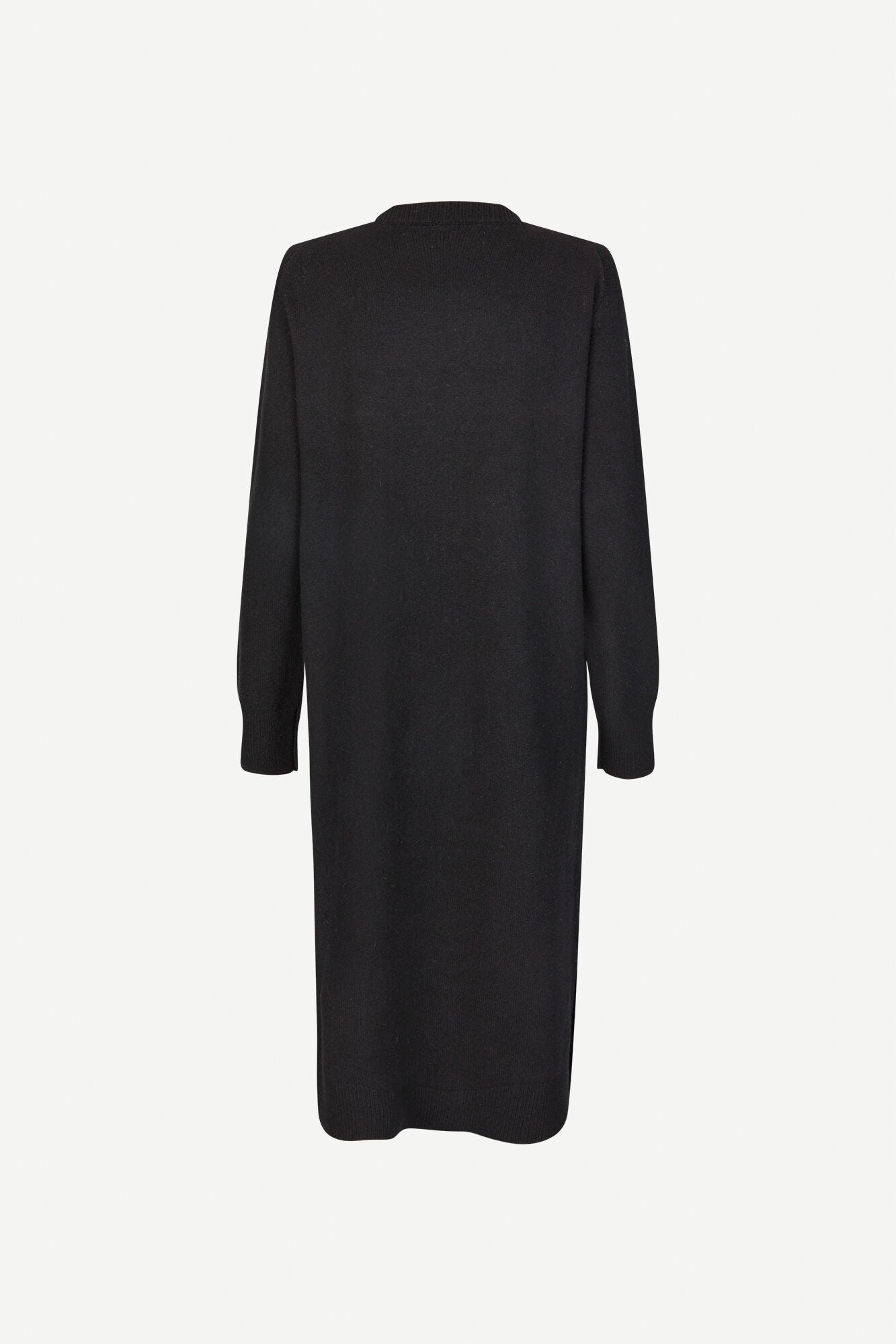 Samsøe Samsøe Sacharlotte Knit Dress 15010 Black - hvittrad.no