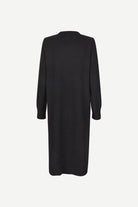 Samsøe Samsøe Sacharlotte Knit Dress 15010 Black - hvittrad.no