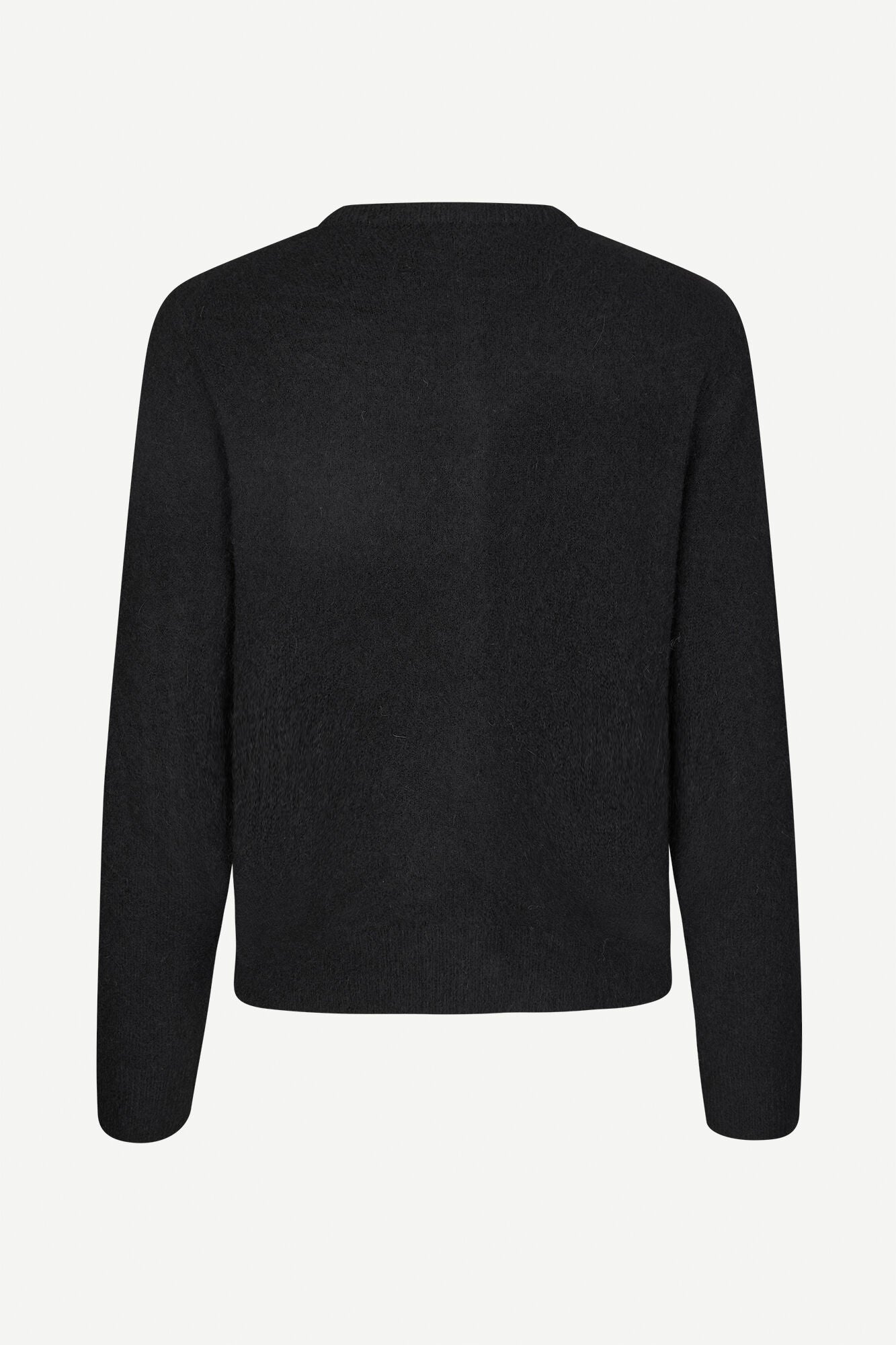 Samsøe Samsøe Nor Short Cardigan 7355 Black - hvittrad.no