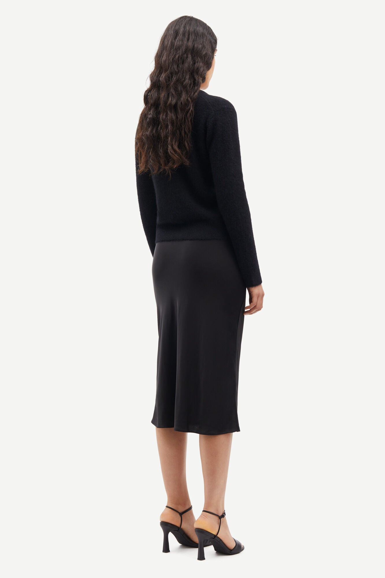 Samsøe Samsøe Nor Short Cardigan 7355 Black - hvittrad.no