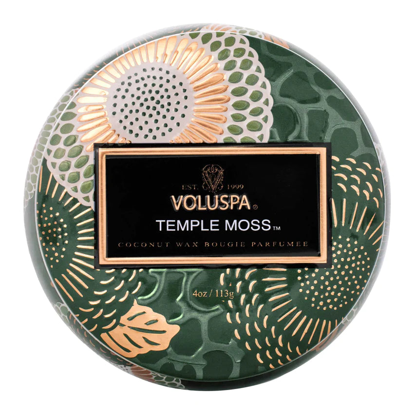 Mini Tin Candle - Temple Moss 113g