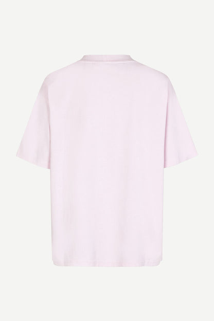 Samsøe Samøse Eira T-Shirt 14508 Lilac Snow - hvittrad.no