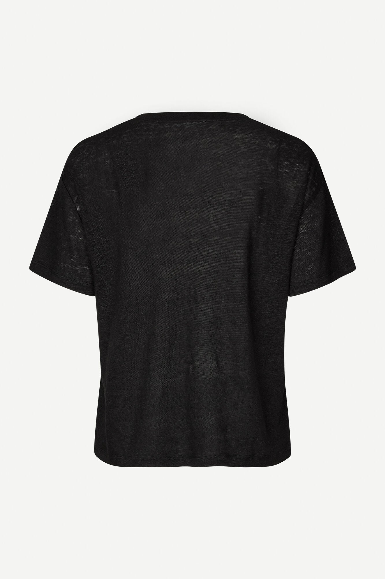 Samsøe Samsøe Saeli T-Shirt 15202 Black - hvittrad.no