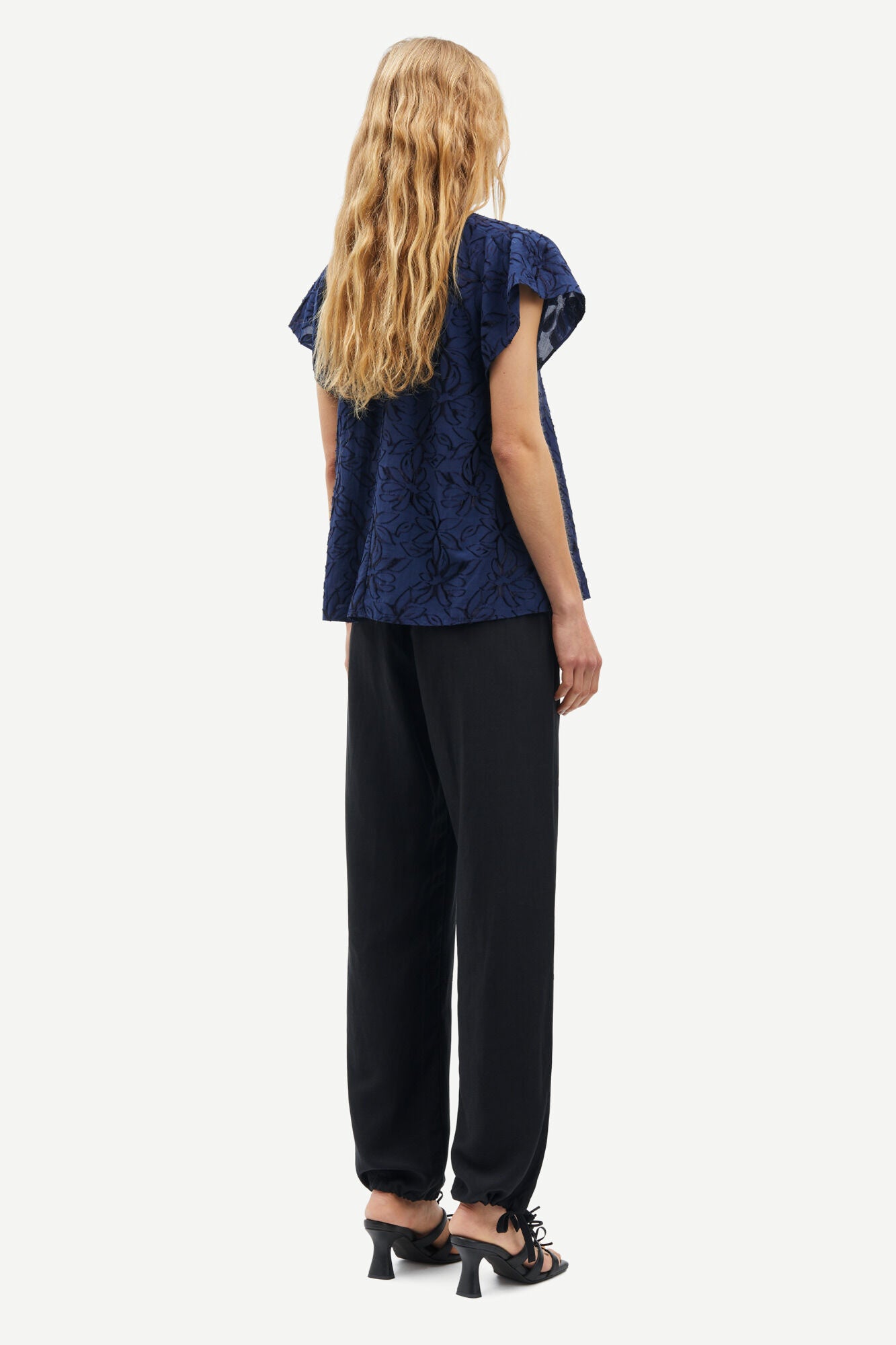 Samsøe Samsøe Sakarookh Blouse 15042 Pageant Blue - hvittrad.no