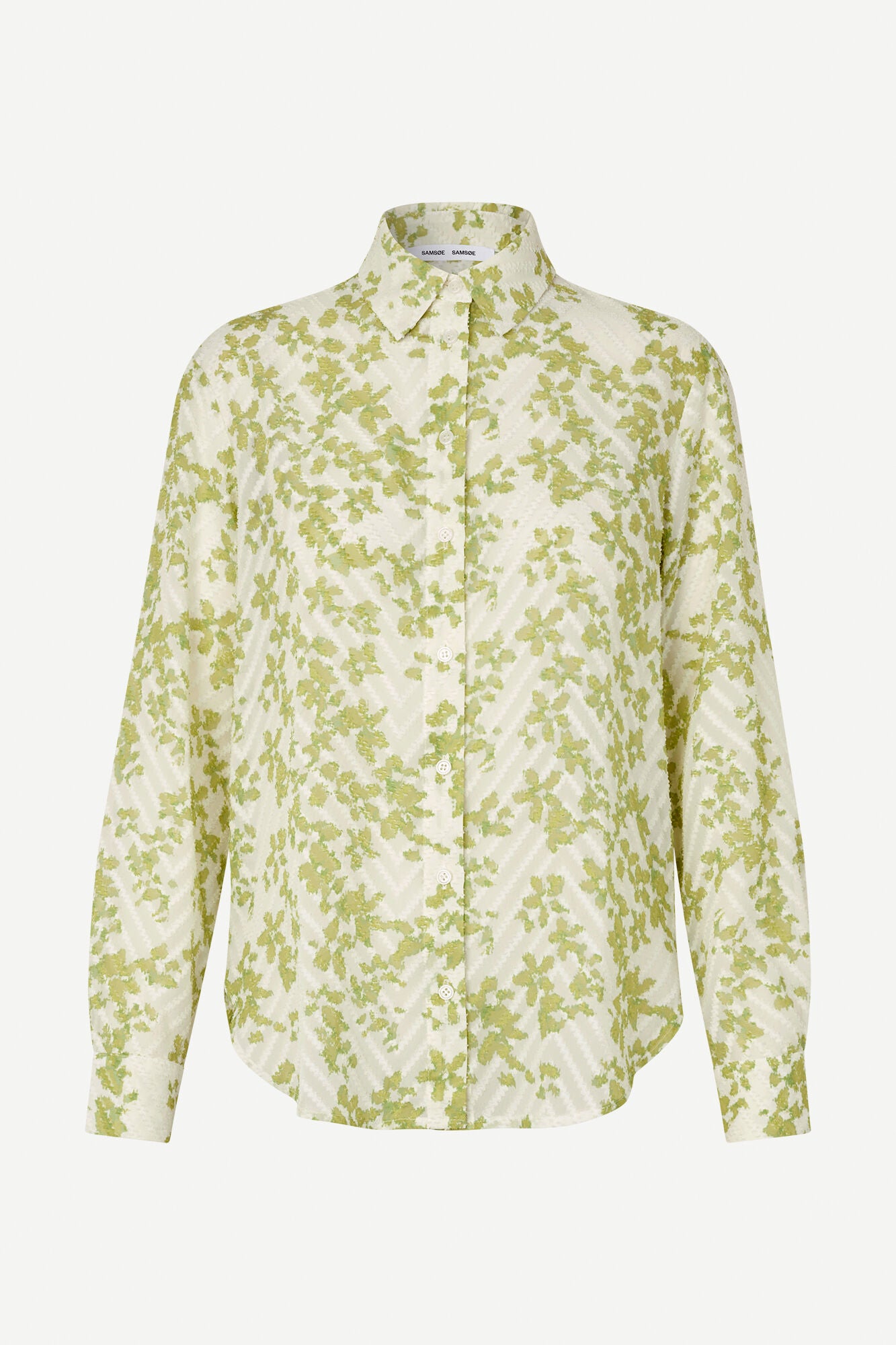 Samsøe Samsøe Samadisoni Shirt 14573 Meadow - hvittrad.no