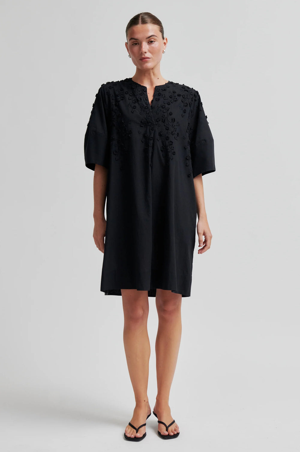 Farrow Mini Dress Black