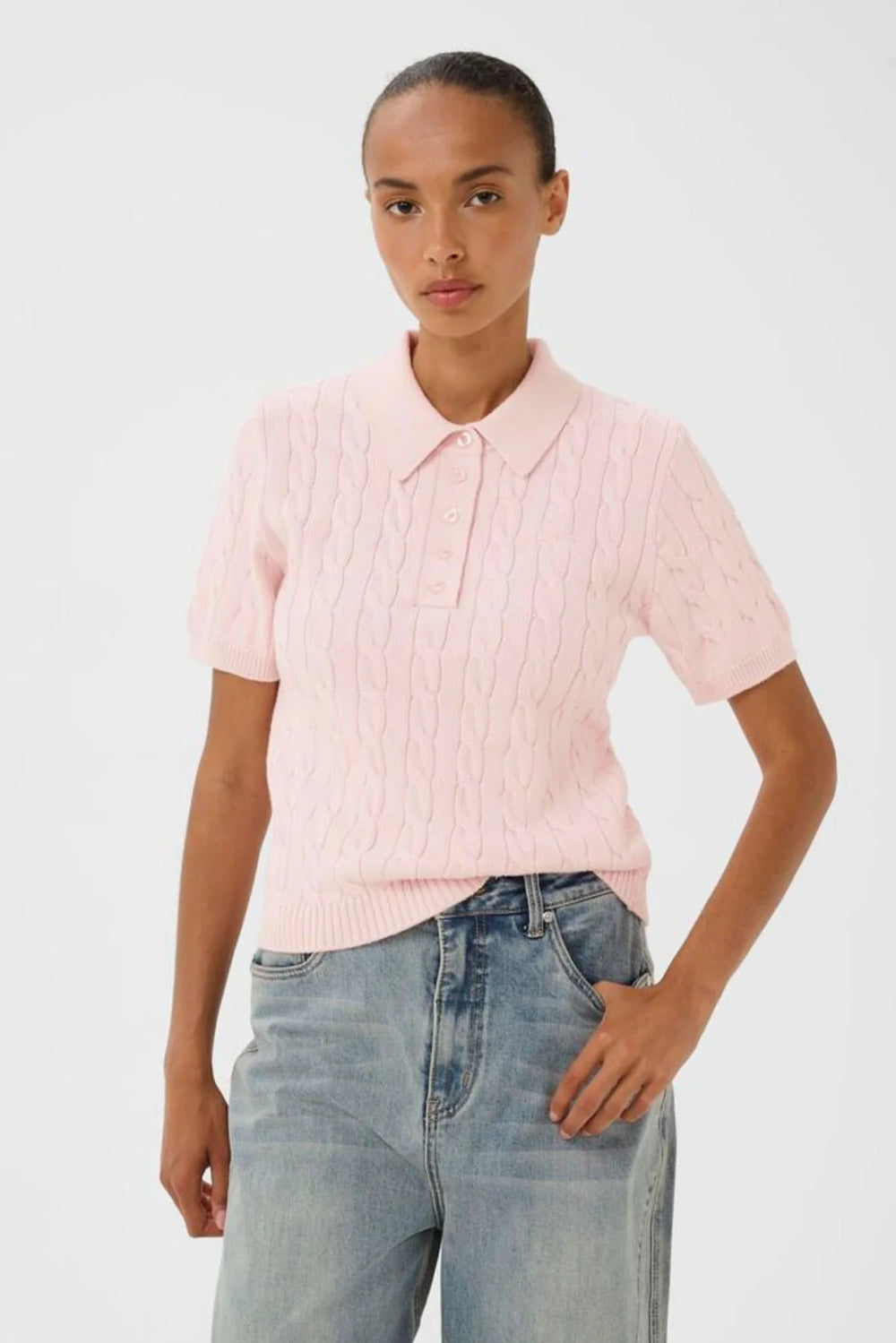 GZthilla Polo Pullover Ballet Slipper