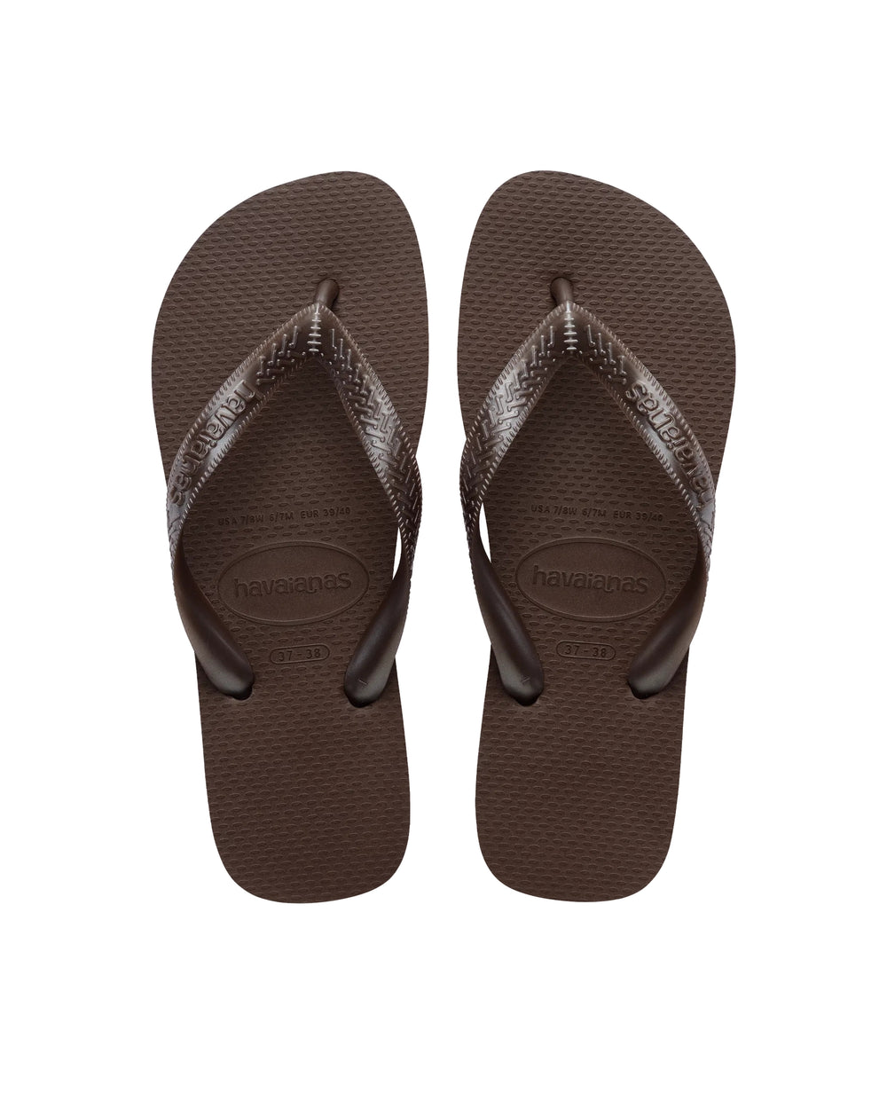 Top Tiras Dark Brown