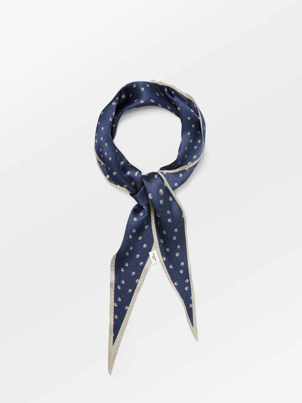 Hearta Tulip Diamond Scarf Navy Blue
