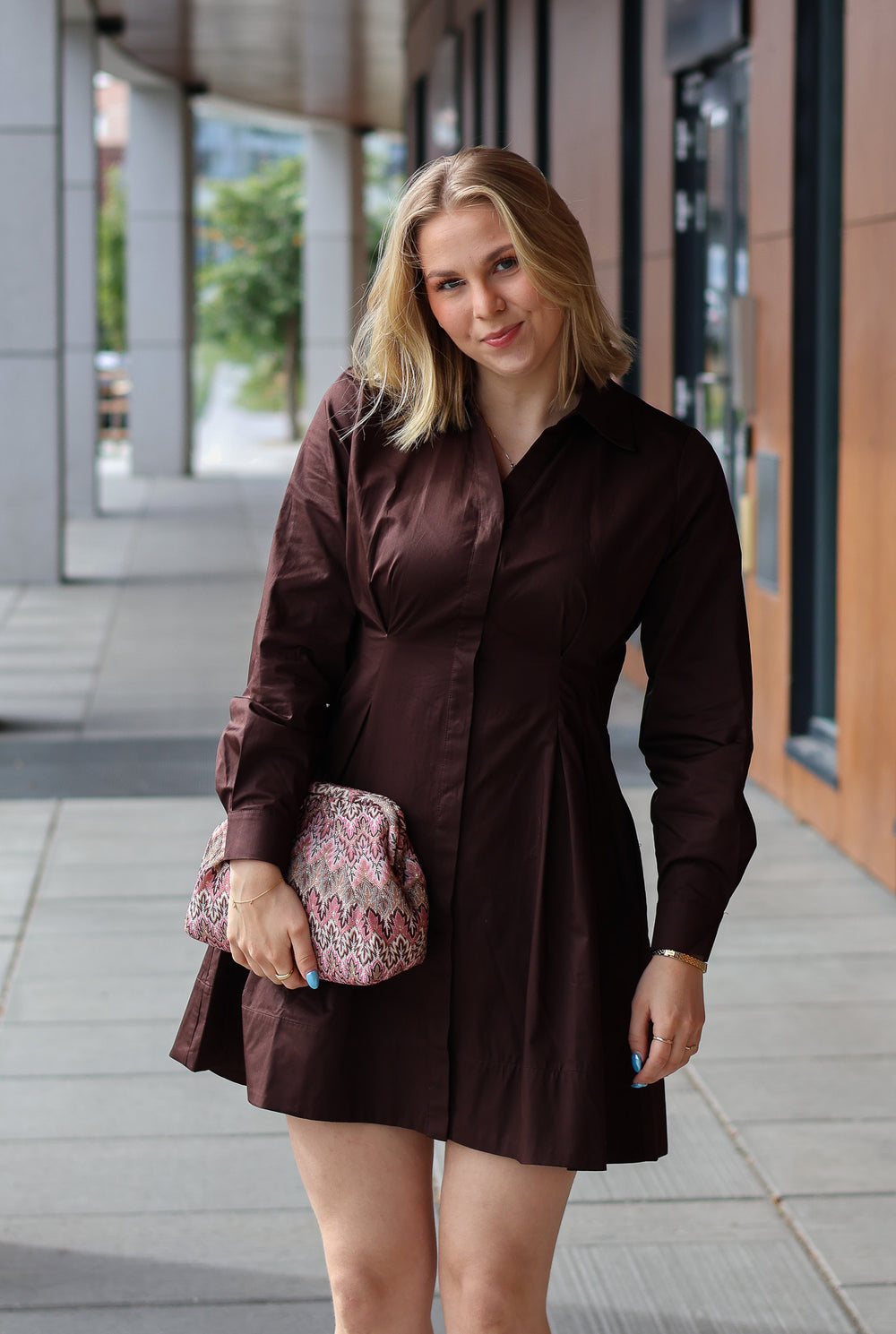 Emira Dress Brown