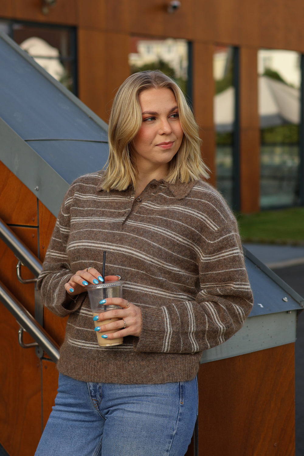 Emin-M, Friday Stripe, Knit Falcon Stripe