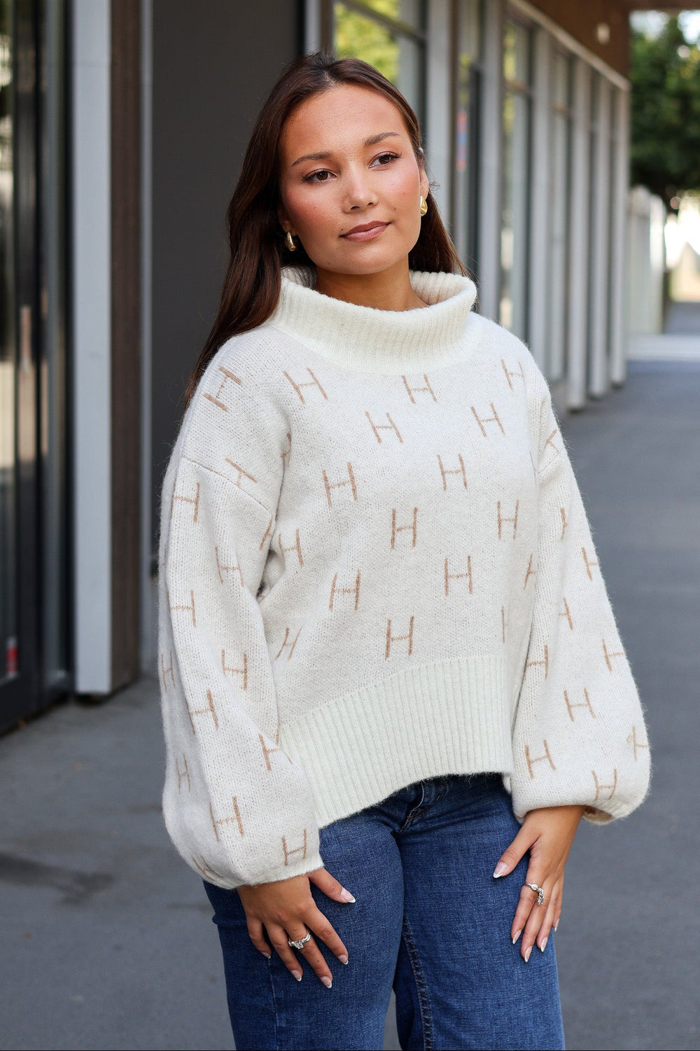 FAM Sweater Short White