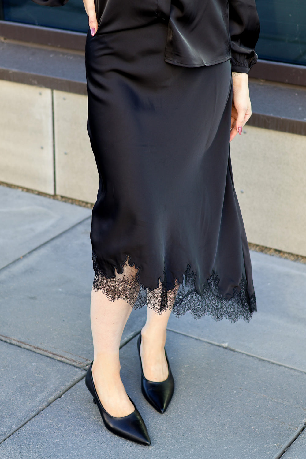 Trine Skirt Black