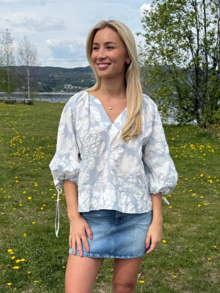 Samatera SS Blouse 15644 Peony Egret