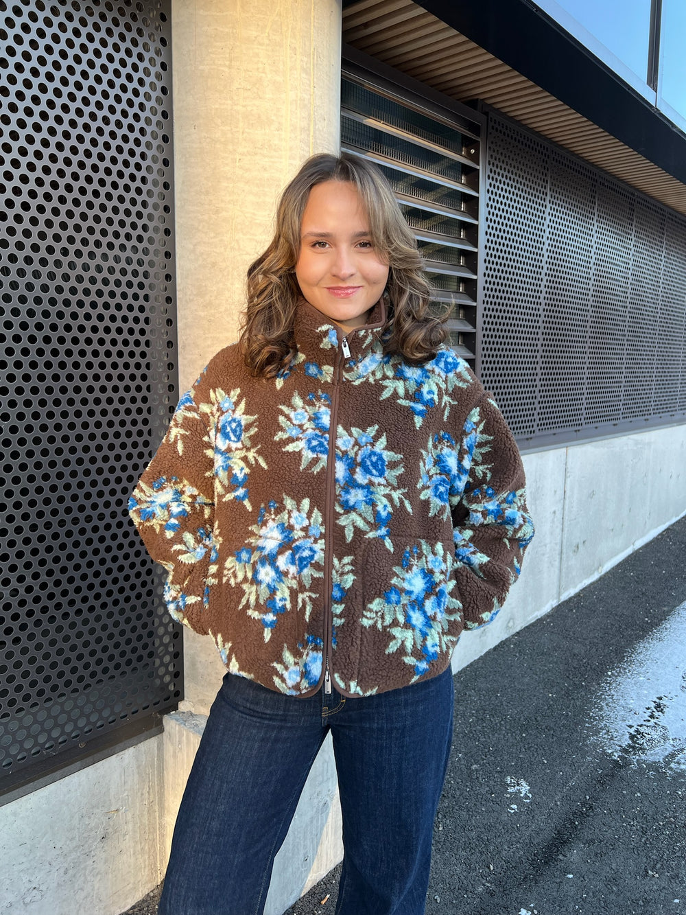 Rype Fleece Jacket Brown Mix