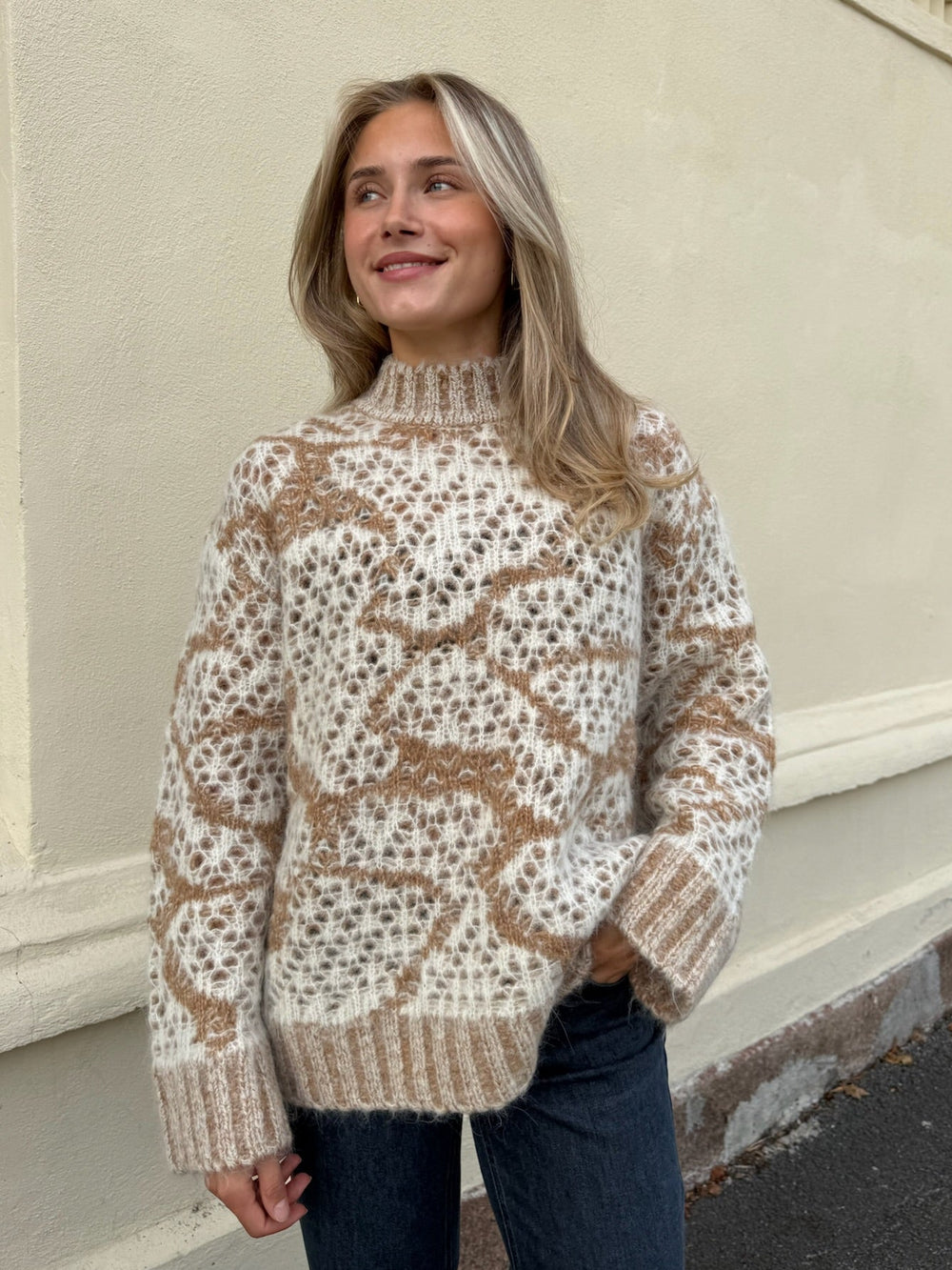 Bonnie Knit Camel