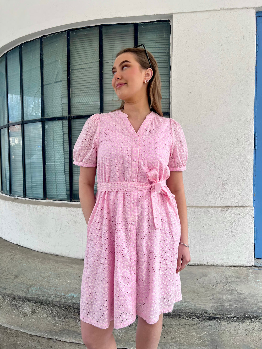 RausEivor 2/4 Shirt Dress S Lillac/AFTGlow