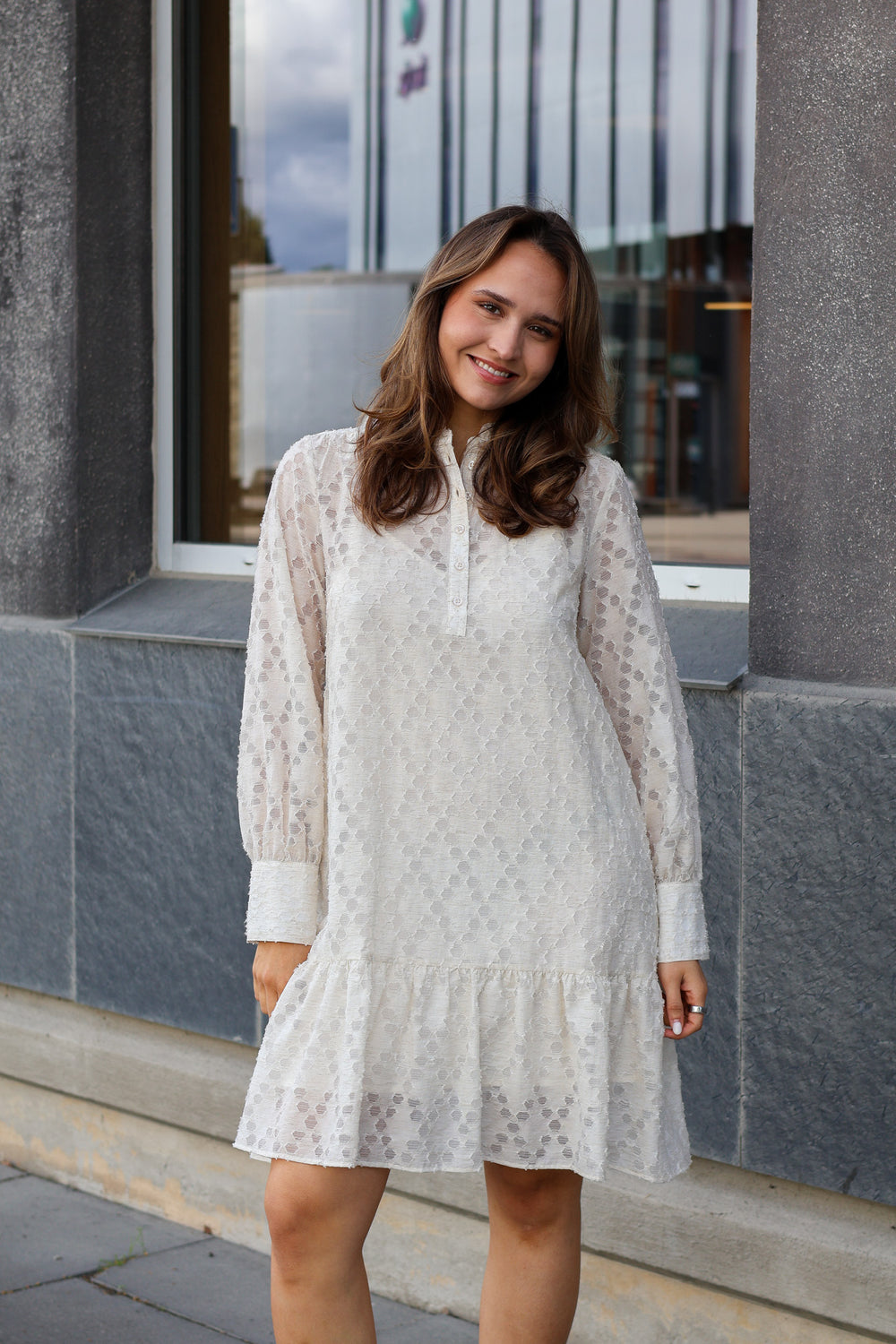 Meya Dress Coconut Milk