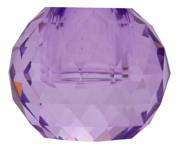 C'est Bon Crystal Holder - Violet - 6x6x4,5 cm - hvittrad.no