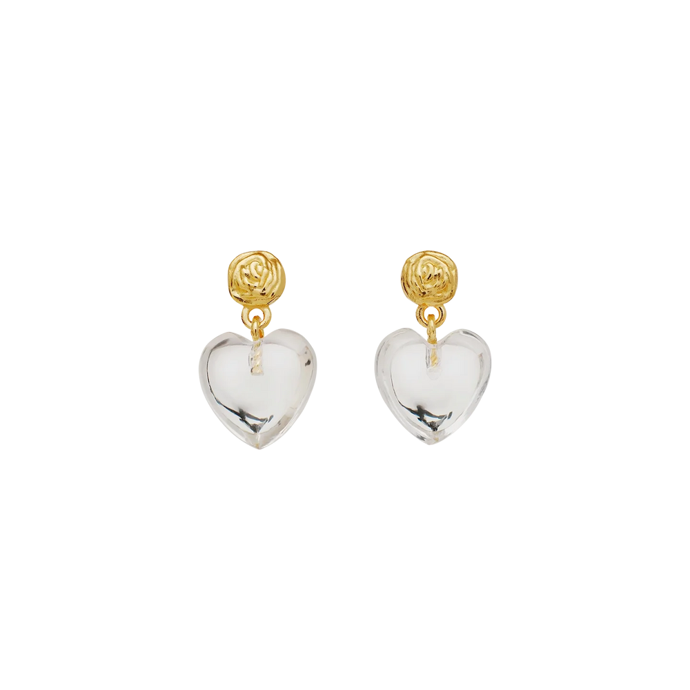 Lemona Petite Earrings Gold