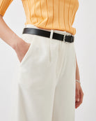 Minimum Lessa 2.0 3022 Pant Coco Milk - hvittrad.no