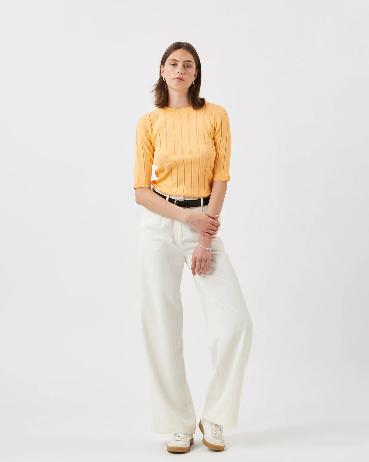Minimum Lessa 2.0 3022 Pant Coco Milk - hvittrad.no