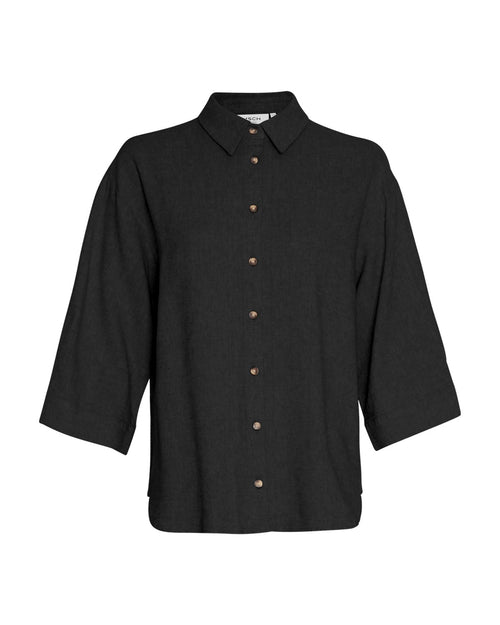 Jovene Ginia 3/4 Shirt Black