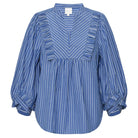 Gossia MeeGO Sia Blouse Blue Stripes - hvittrad.no
