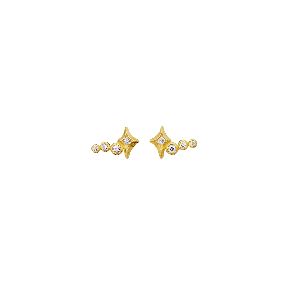 Minna Earrings Gold