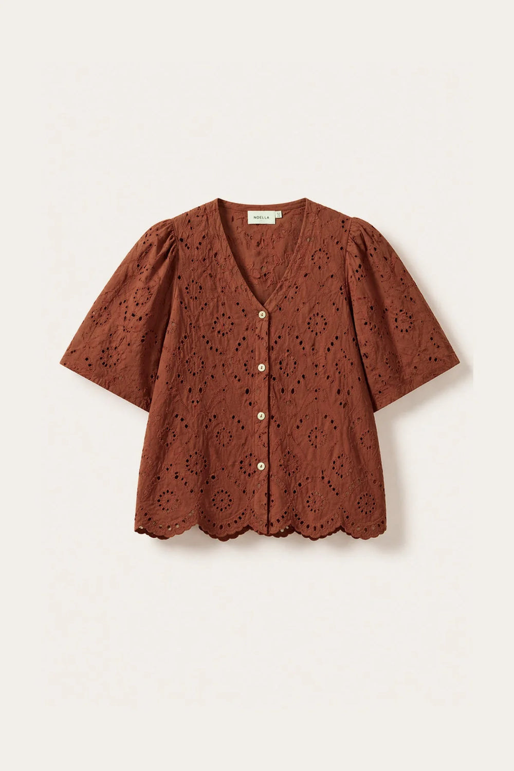 N-Mika Blouse Terracotta