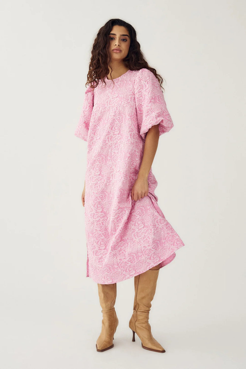 N-Pastis Long Dress Baby Pink
