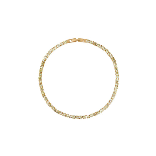 Tennis Bracelet Apple Green