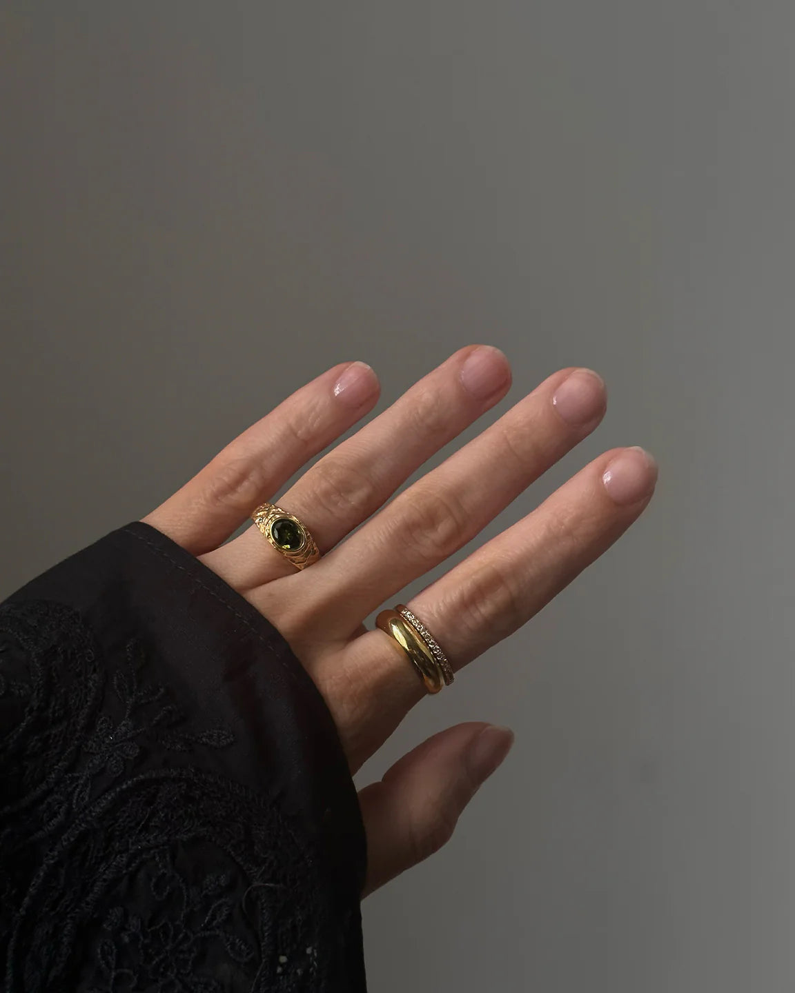 Philippa Studios Pave Ring - hvittrad.no