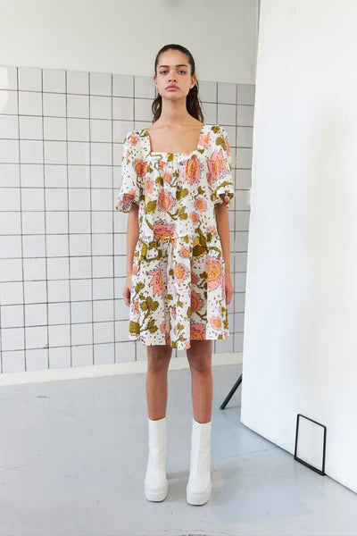 Petulla Dress Light Flowers