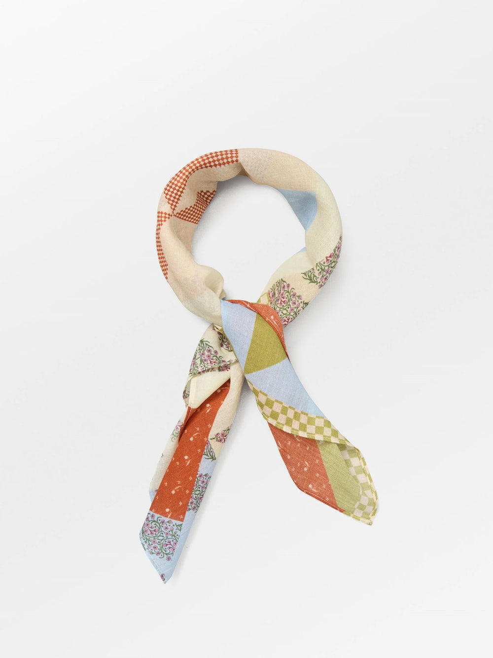 Quilta Cotta Scarf Khaki Green