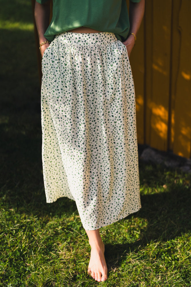 RAUSAstrid HW Skirt AOP Eng Ivy Flower