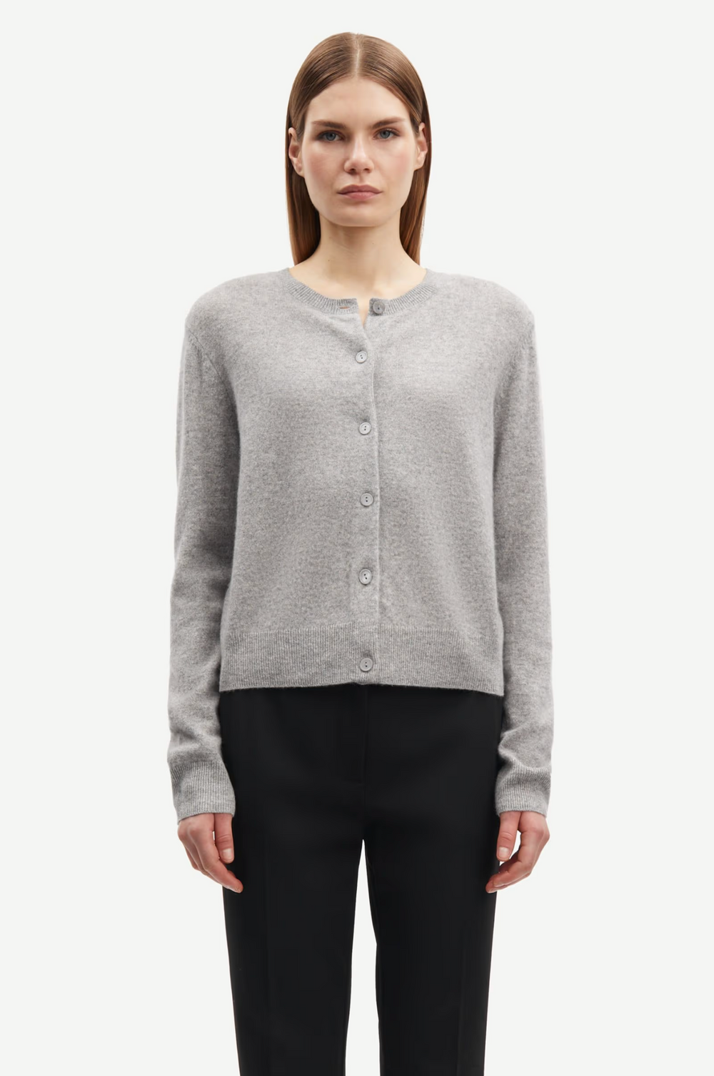 Saboston Cardigan 6304 Grey Mel