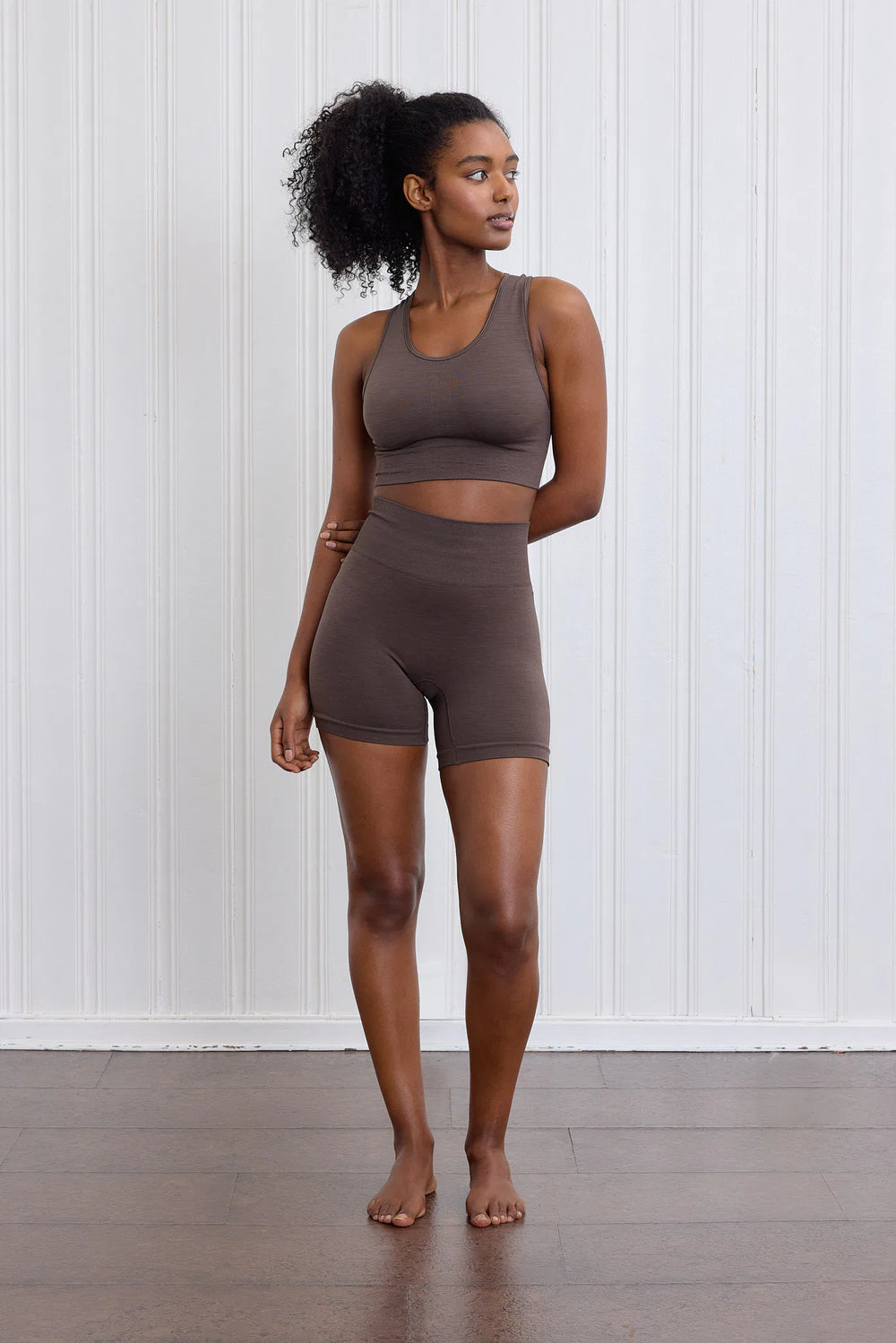 Seamless Sportsbra Deep Espresso