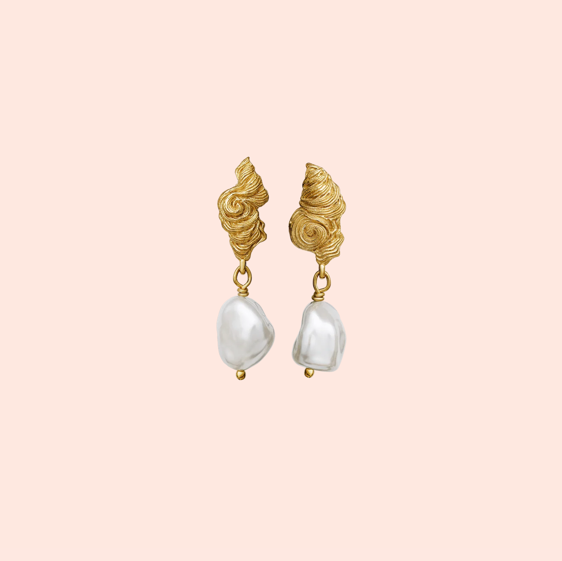 Maanesten Frigg Earrings - hvittrad.no