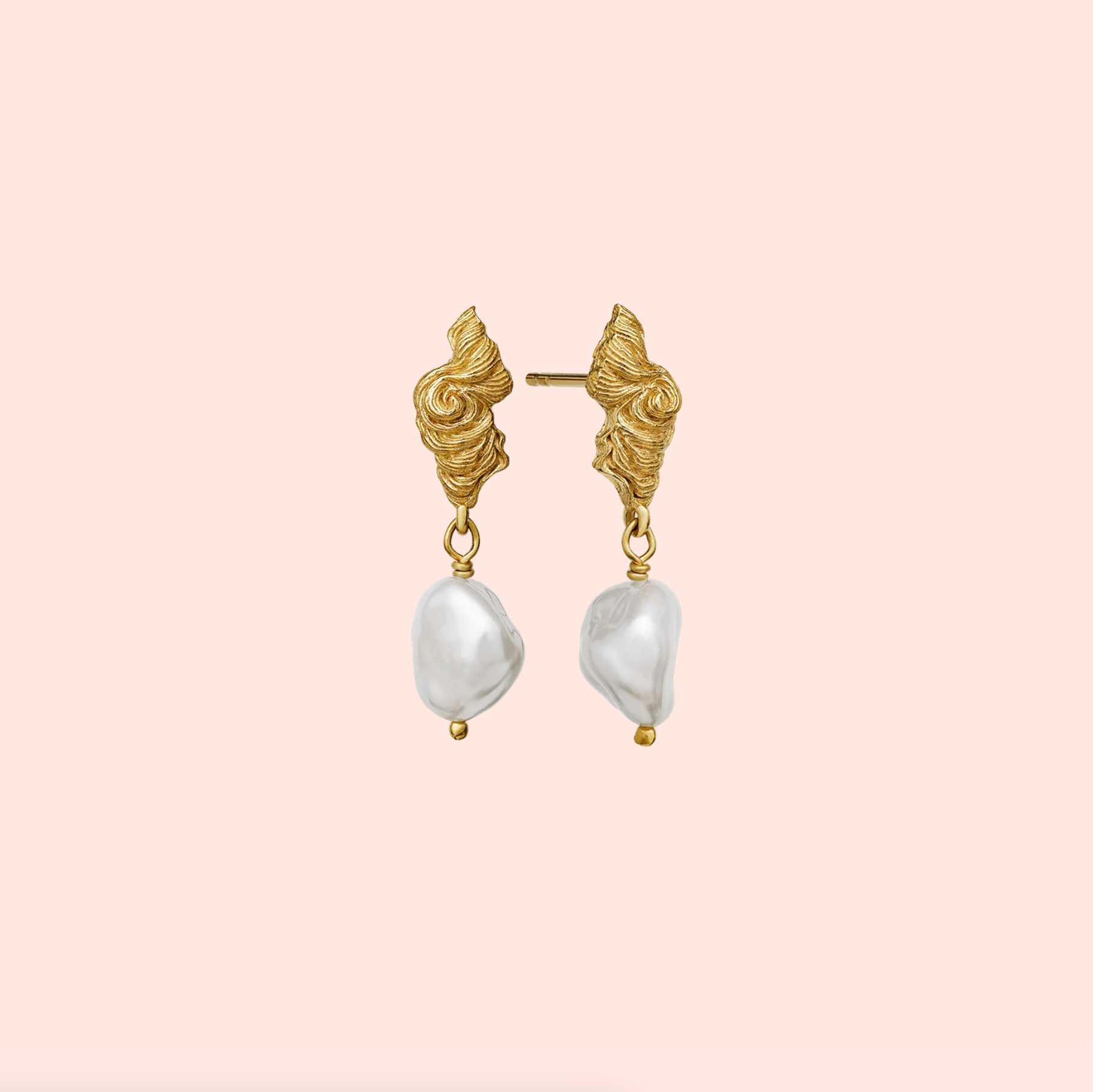 Maanesten Frigg Earrings - hvittrad.no