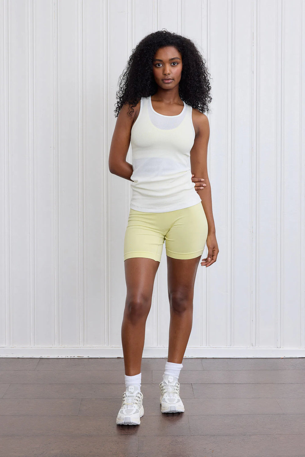 Soft Rib Tank Pure White
