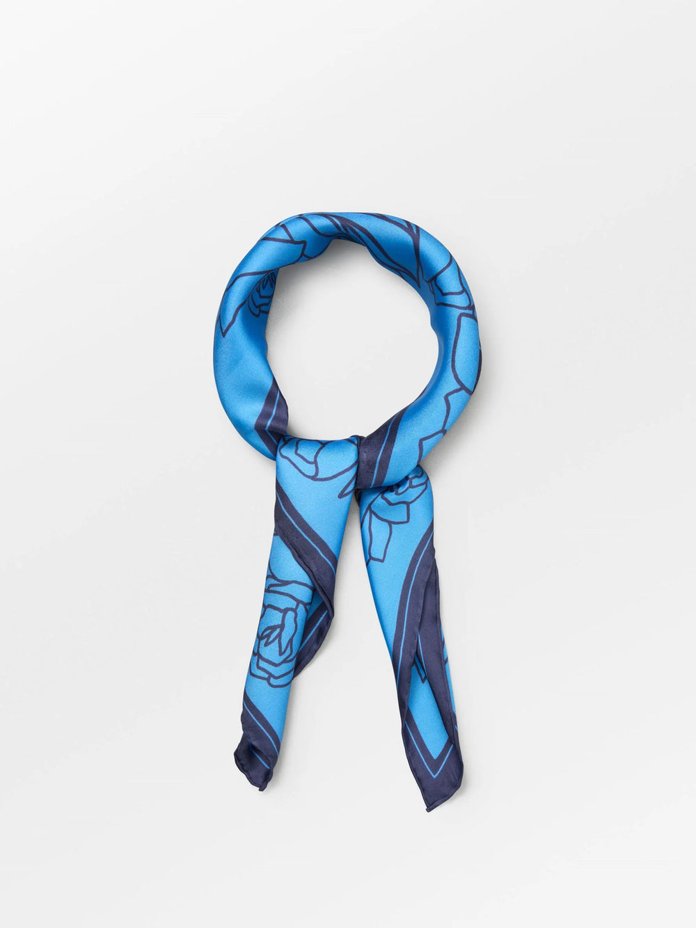 Stencia Tulip Sia Scarf Azure Blue