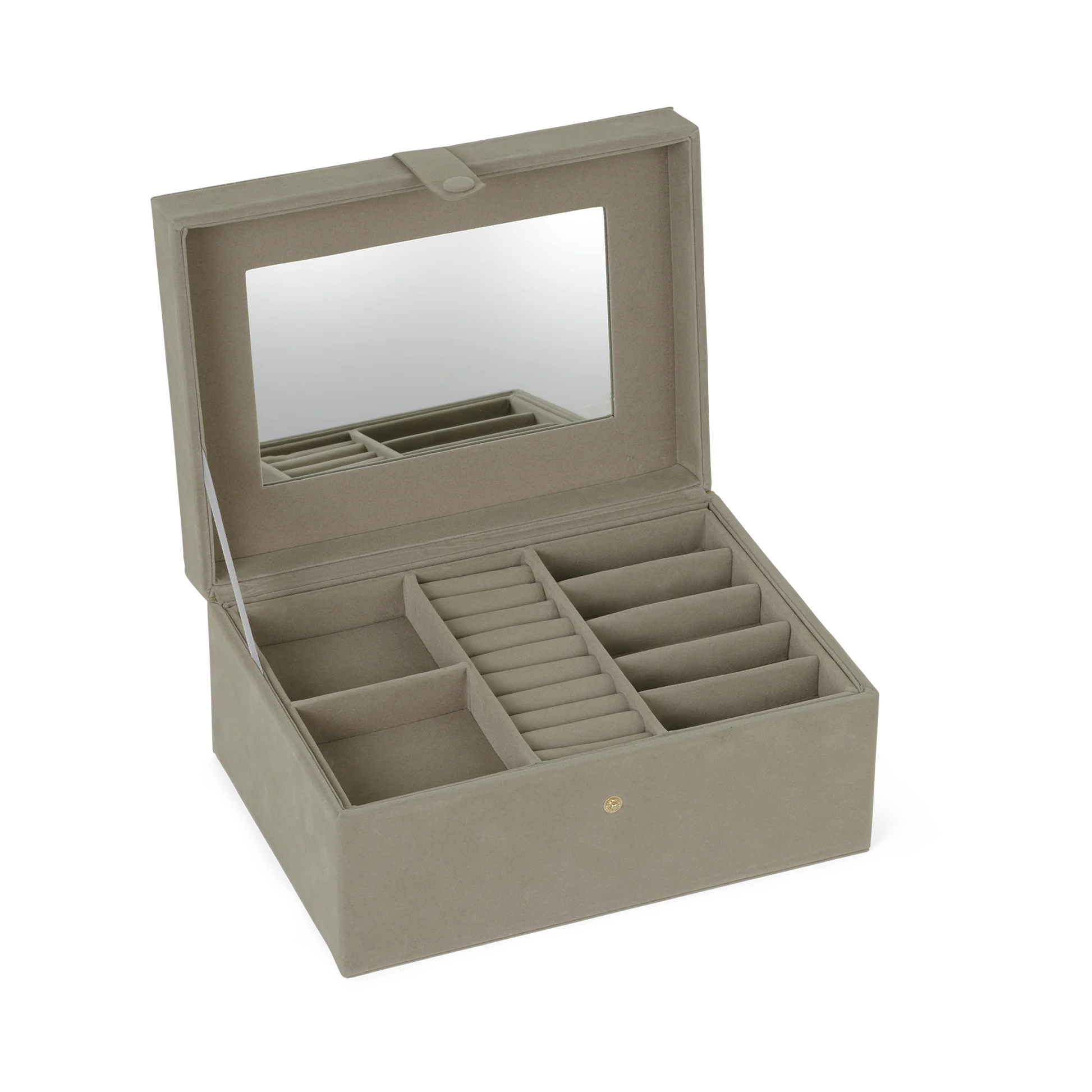 Day Q Jewelry Box Big Cobbelstone hvittrad